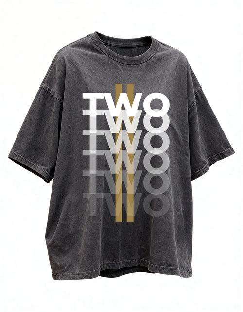 Gray Washed Oversized T-Shirt